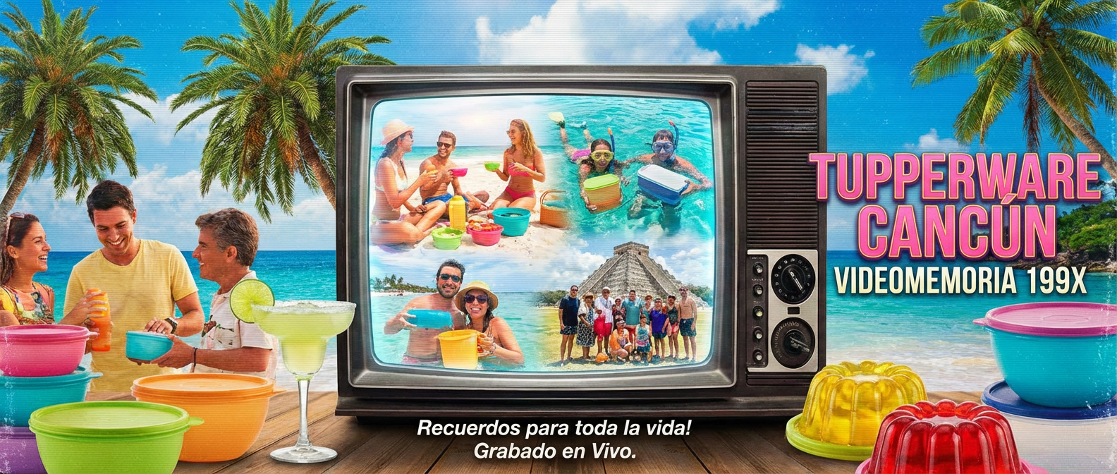 Tupper Ware video memoria Cancun